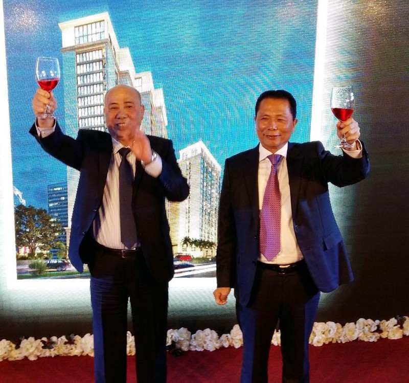 Bộ đôi nhà sáng nghiệp Nguyễn Văn Hùng (trái) và Cao Văn Túy của "hệ sinh thái" Hùng Túy. (Ảnh: Internet)