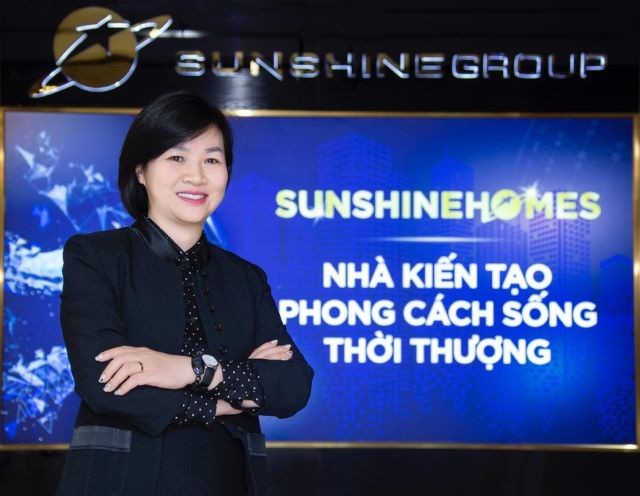 Sau “cuộc tình” chóng vánh với Bamboo Airways, bà Dương Thị Mai Hoa cập bến Sunshine Group. (Ảnh: Internet)
