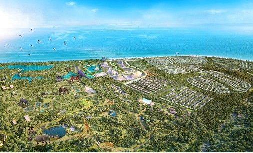 Quy hoạch tổng thể dự án Safari Hồ Tràm. (Ảnh: Internet) Quy hoạch tổng thể dự án Safari Hồ Tràm. (Ảnh: Internet)