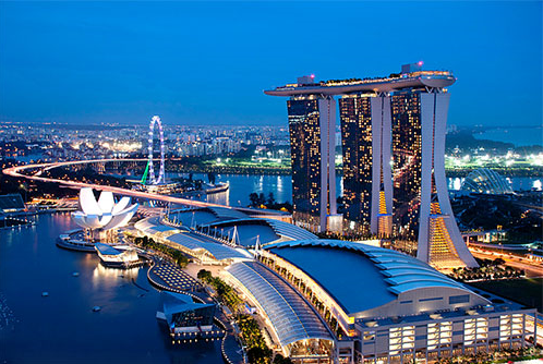 Marina Bay Sands – biểu tượng Integrated Resort tại Singapore. Marina Bay Sands – biểu tượng Integrated Resort tại Singapore.