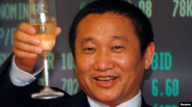“Vua nhôm Trung Quốc” Lưu Trung Điền. (Ảnh: Reuters) “Vua nhôm Trung Quốc” Lưu Trung Điền. (Ảnh: Reuters)
