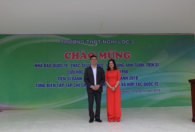 Phó Chủ tịch HĐQT GTNFoods Nghiêm Xuân Thắng tại "Ngày trở về".