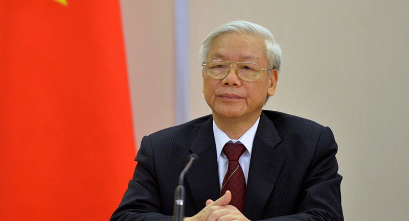 Tổng Bí thư, Chủ tịch nước Nguyễn Phú Trọng kêu gọi: “Mỗi người dân là một chiến sĩ trên mặt trận phòng, chống dịch bệnh”.