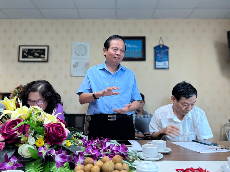 Đồng chí Lê Doãn Hợp, Chủ tịch Danh dự VDCA là một trong 3 đảng viên đầu tiên thành lập nên Chi bộ Cơ quan Hội Truyền thông số Việt Nam.