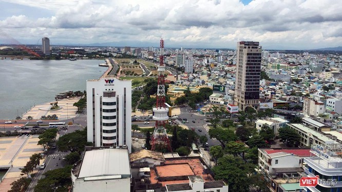 UBND quận Hải Châu nhìn từ trên cao