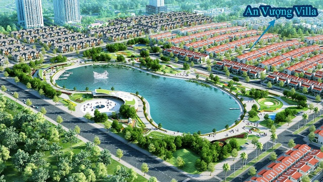 Hồ điều hòa Bách Hợp Thủy - Một tiện ích nội khu bên trong dự án