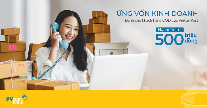 Ảnh 2. Giải pháp ứng vốn kinh doanh dành riêng cho khách hàng COD của Viettel Post Ảnh 2. Giải pháp ứng vốn kinh doanh dành riêng cho khách hàng COD của Viettel Post