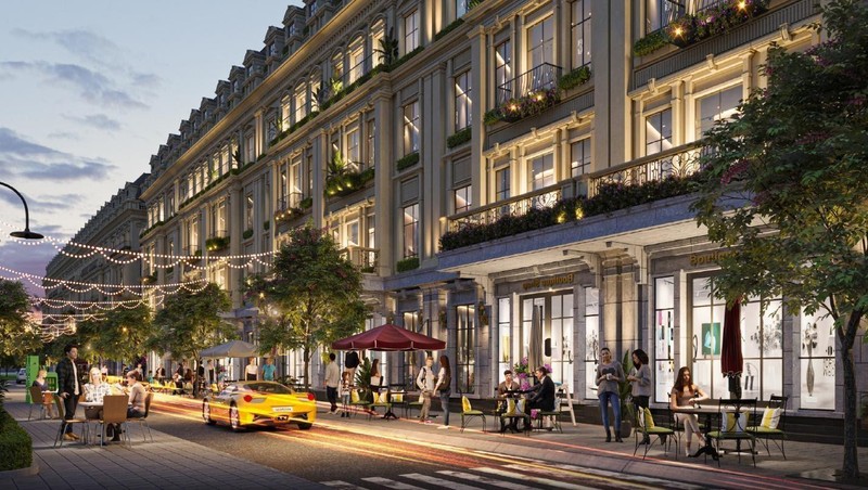 Chuỗi shophouse tạo nên những con phố mua sắm náo nhiệt ngay bên trong dự án Chuỗi shophouse tạo nên những con phố mua sắm náo nhiệt ngay bên trong dự án