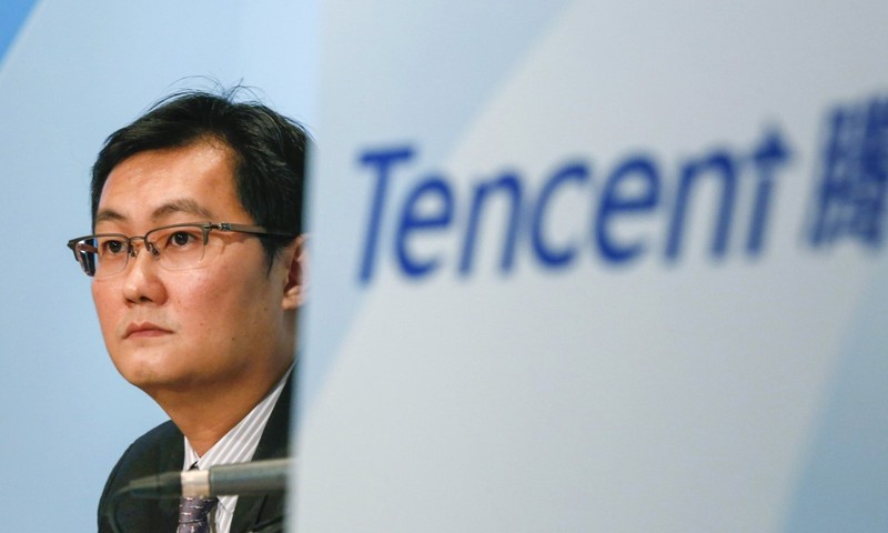 Chủ tịch kiêm CEO Tencent Pony Ma Huateng. Ảnh: AP. Chủ tịch kiêm CEO Tencent Pony Ma Huateng. Ảnh: AP.