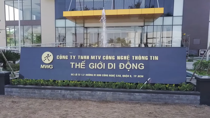 Tòa nhà văn phòng của Thế giới Di Động (Nguồn: MWG)