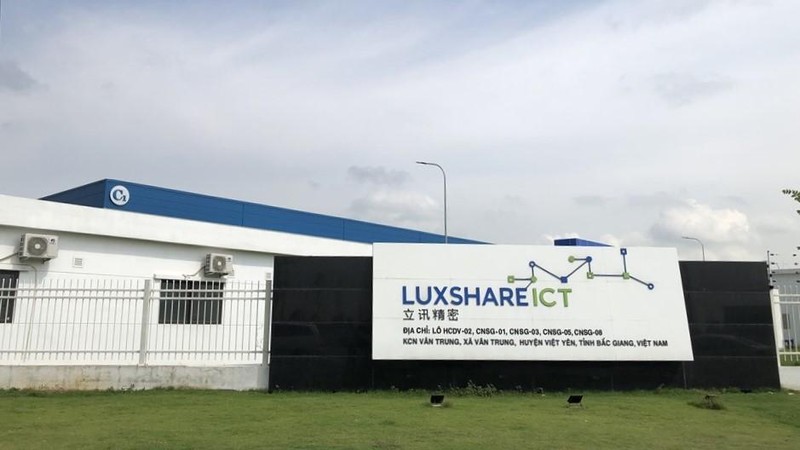 Một nhà máy của Luxshare Việt Nam tại Bắc Giang (Nguồn: Internet)