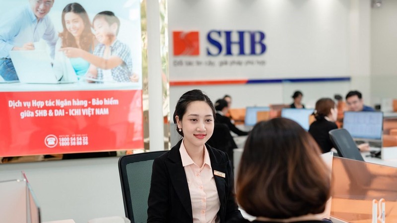 Mã cổ phiếu SHB bất ngờ tăng vọt 6% trong phiên ATC ngày 4/10 (Ảnh: SHB)