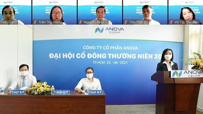 Đại hội cổ đông thường niên 2021 của Anova Corp (Nguồn: Internet) 