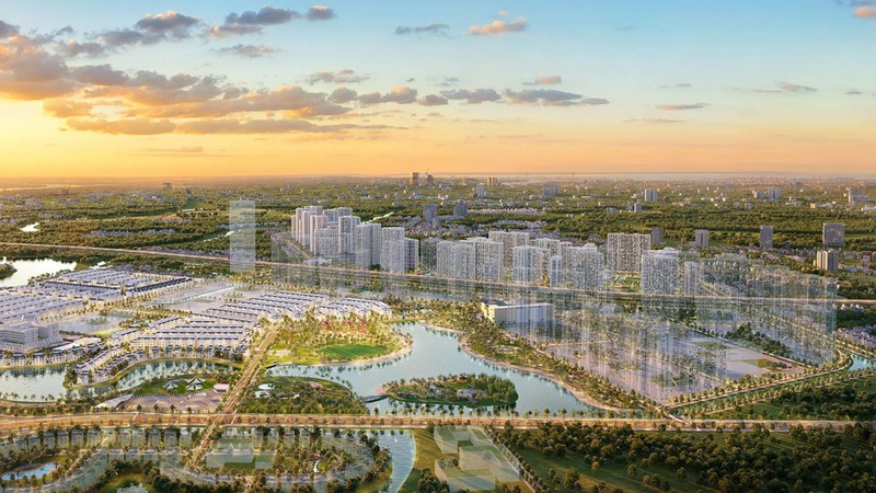 Phối cảnh tổng thể đại đô thị Vinhomes Grand Park (Nguồn: Vinhomes)