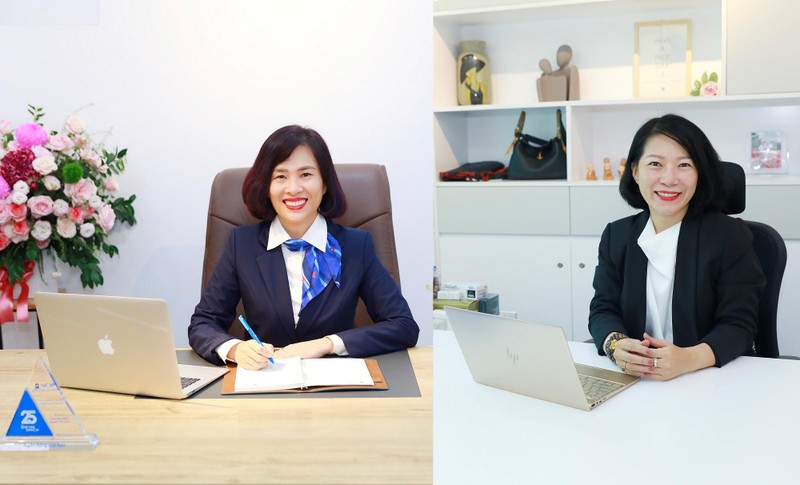 Bà Hoàng Thu Trang và bà Nguyễn Thị Thùy Dương được bổ nhiệm làm Phó Tổng Giám đốc NCB (Nguồn: NCB) Bà Hoàng Thu Trang và bà Nguyễn Thị Thùy Dương được bổ nhiệm làm Phó Tổng Giám đốc NCB (Nguồn: NCB)
