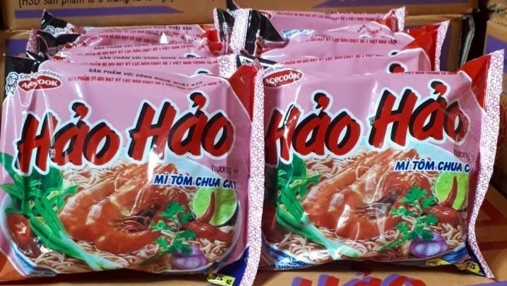 Sản phẩm mì ăn liều Hảo Hảo của Acecook Việt Nam