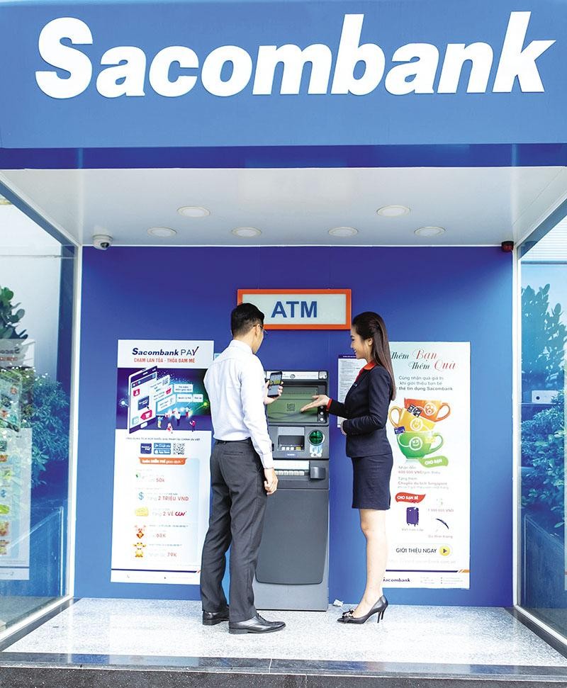 Sacombank có mạng lưới rộng, đặc biệt là khu vực miền Nam. Ảnh: Lê Toàn