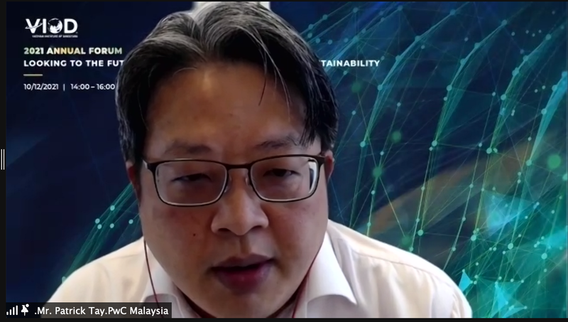 Ông Patrick Tay - Chuyên gia kinh tế của PwC Ông Patrick Tay - Chuyên gia kinh tế của PwC