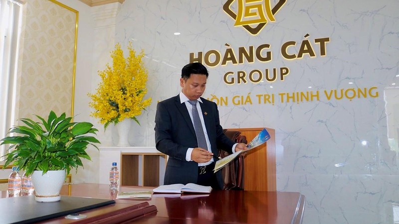 Ông Lê Công Hoàng - Chủ tịch HĐQT Hoàng Cát Group (Nguồn: hoangcatgroup.vn)