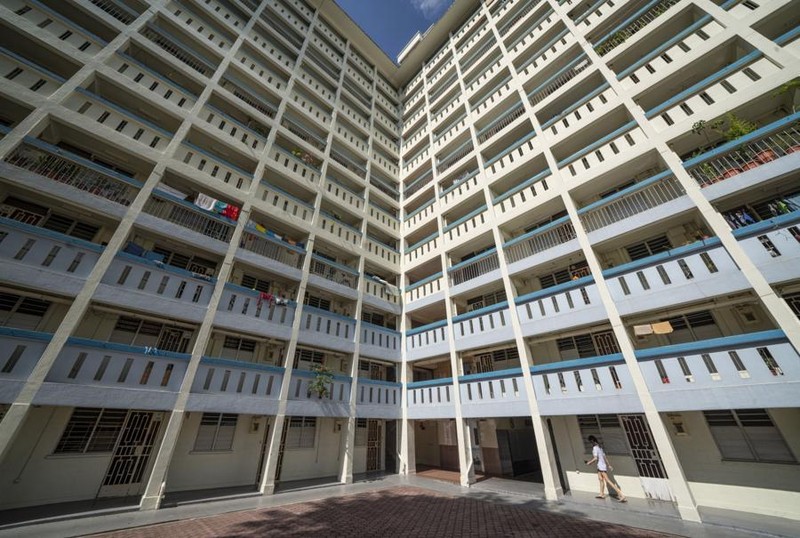 Nhà ở xã hội tại quận Toa Payoh của Singapore - Ảnh: Bloomberg. Nhà ở xã hội tại quận Toa Payoh của Singapore - Ảnh: Bloomberg.