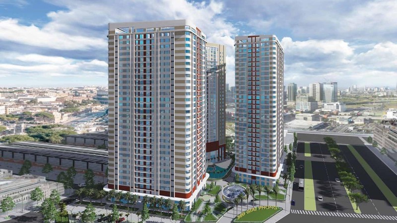 Phối cảnh dự án Imperial Plaza 360 Giải Phóng của Tincom Group (Ảnh: Internet)