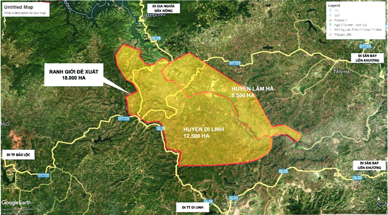 Vị trí khảo sát, nghiên cứu đầu tư dự án Quần thể vui chơi giải trí làng Châu Âu Vị trí khảo sát, nghiên cứu đầu tư dự án Quần thể vui chơi giải trí làng Châu Âu