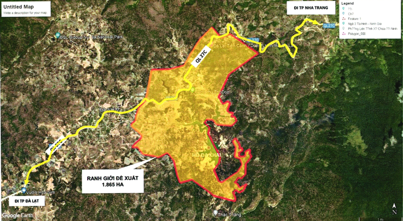 Vị trí khảo sát, nghiên cứu đầu tư dự án Quần thể vui chơi giải trí làng Thụy Sĩ Vị trí khảo sát, nghiên cứu đầu tư dự án Quần thể vui chơi giải trí làng Thụy Sĩ