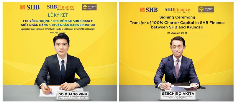 SHB ký kết bán 100% vốn tại SHB Finance cho đối tác Nhật Bản