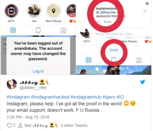 Một người dùng phàn nàn rằng email tài khoản của đã thay đổi. Ảnh: Business Insider