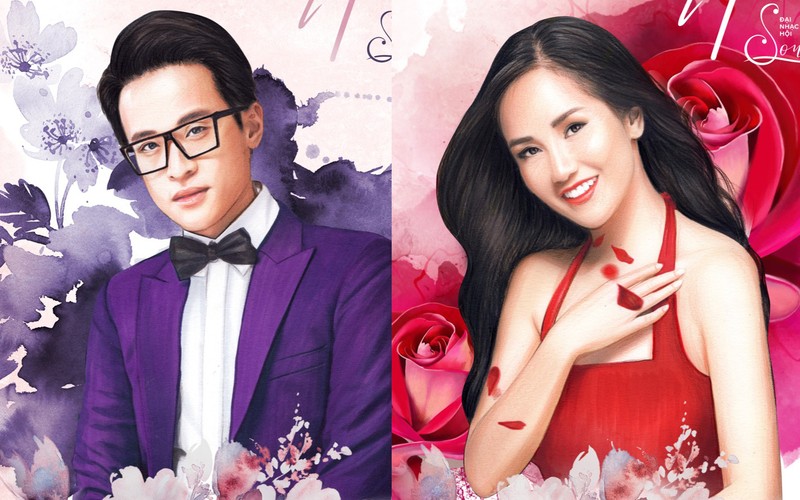 Nam ca sĩ Hà Anh Tuấn và diva Hồng Nhung