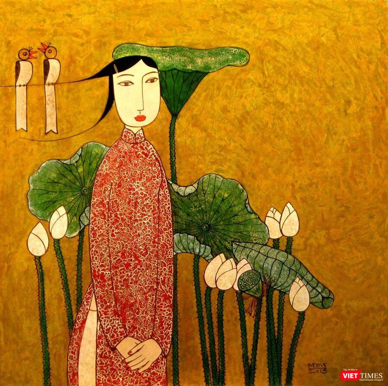 Tranh nguyên gốc của họa sĩ Bùi Trọng Dư Tranh nguyên gốc của họa sĩ Bùi Trọng Dư