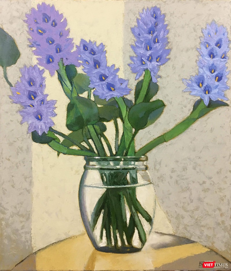 Họa sĩ Đặng Tiến bị vi phạm bản quyền bức “Hoa Lục bình” tại Triệu Gia Art Họa sĩ Đặng Tiến bị vi phạm bản quyền bức “Hoa Lục bình” tại Triệu Gia Art