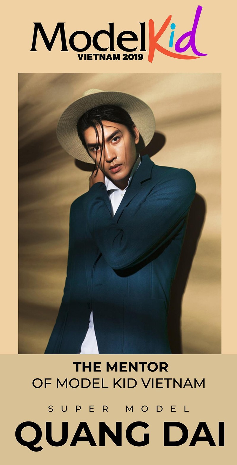 Với chiều cao nổi trội, Quang Đại đang là gương mặt mẫu nam sáng giá