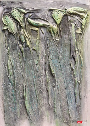 "Không đề 2" - Tranh của họa sĩ Mạc Hoàng Thượng