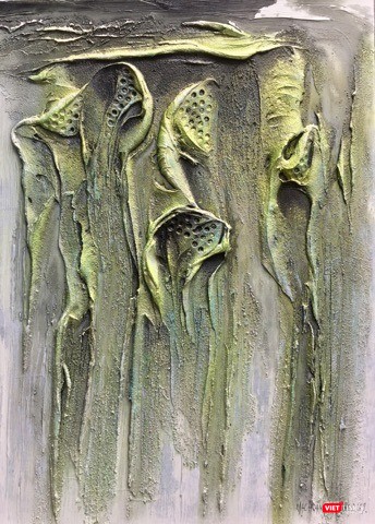 "Không đề 3" - Tranh của họa sĩ Mạc Hoàng Thượng