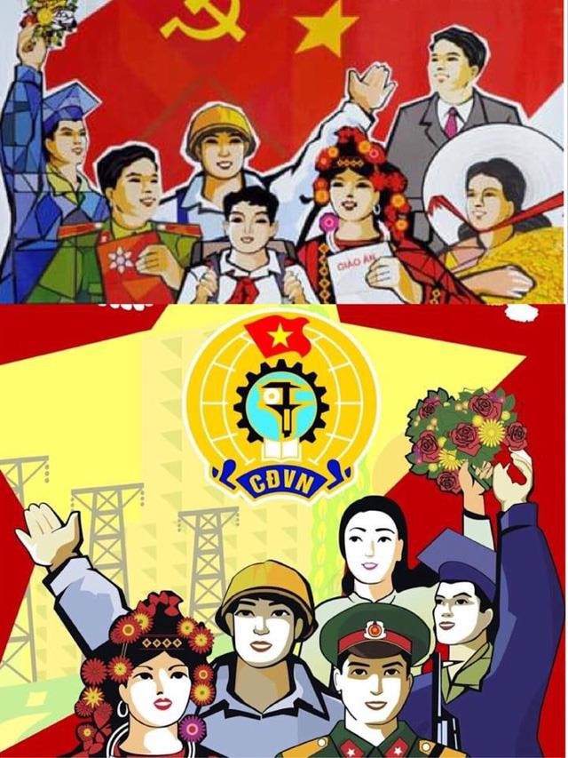 Tác phẩm nhận giải khuyến khích và bức tranh "chị em song sinh" đã công bố trước đó