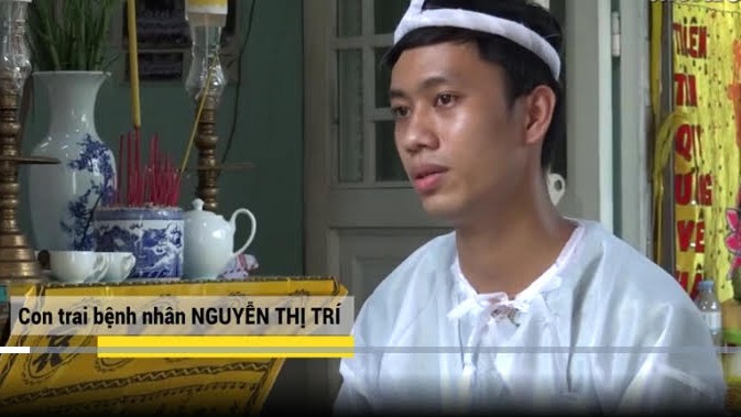 Con trai của bà Trí – anh Trần Quốc Cường cho biết nhiều lần xin vào chăm sóc mẹ nhưng không được