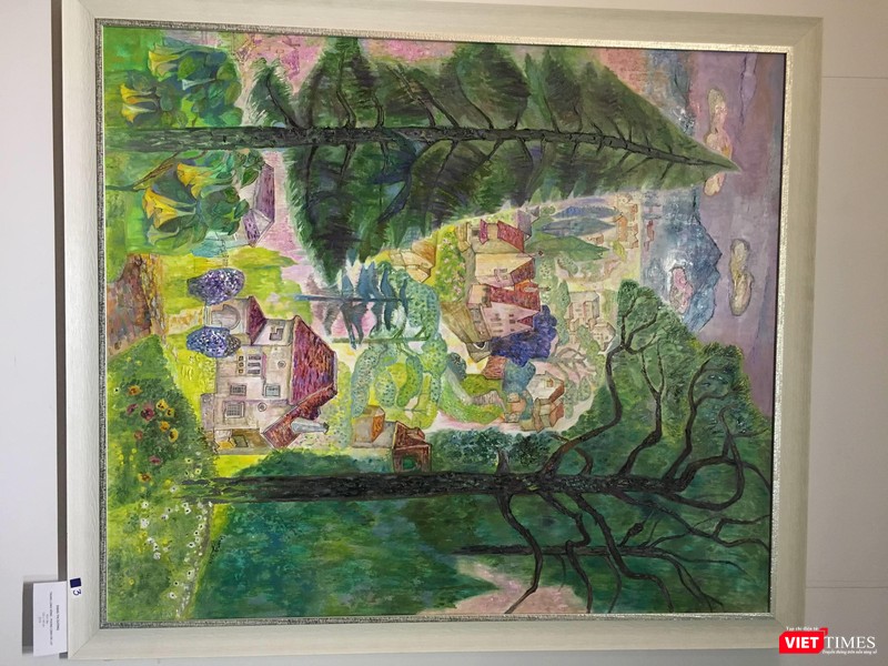 "Phong cảnh Đà Lạt" - Đặng Thị Dương "Phong cảnh Đà Lạt" - Đặng Thị Dương