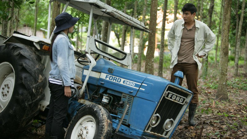 Cảnh trong phim "Dặm đường công lý" Cảnh trong phim "Dặm đường công lý"