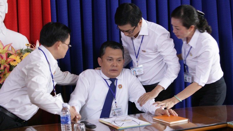 Cảnh trong phim "Dặm đường công lý" Cảnh trong phim "Dặm đường công lý"