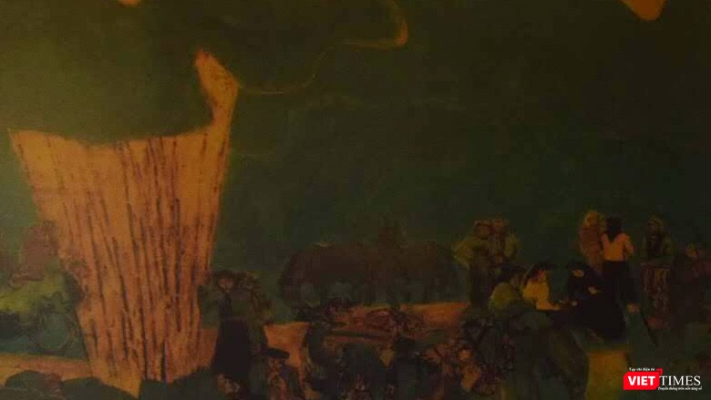 Cách họa sĩ Nguyễn Sáng đưa thiên nhiên và con người vào tranh luôn có một sự hòa hợp kỳ lạ. Đặc biệt, Nguyễn Sáng không vẽ bức nào có lá chuối như "Dân quê Việt" mà Sotheby's đang rao bán Cách họa sĩ Nguyễn Sáng đưa thiên nhiên và con người vào tranh luôn có một sự hòa hợp kỳ lạ. Đặc biệt, Nguyễn Sáng không vẽ bức nào có lá chuối như "Dân quê Việt" mà Sotheby's đang rao bán