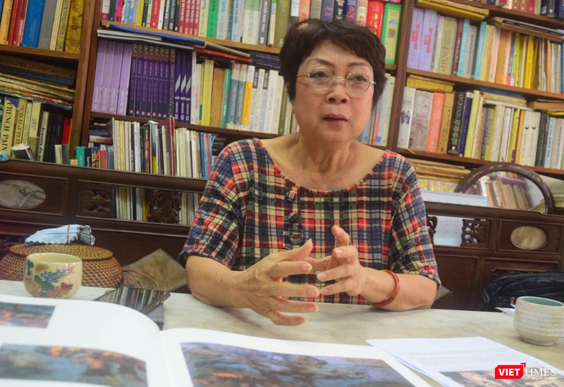 Họa sĩ Nguyễn Thị Hiền bức xúc lên tiếng về bức tranh bị làm giả ghi tên danh họa Nguyễn Sáng Họa sĩ Nguyễn Thị Hiền bức xúc lên tiếng về bức tranh bị làm giả ghi tên danh họa Nguyễn Sáng