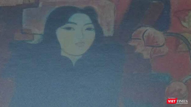 Khuôn mặt phụ nữ trong tranh Nguyễn Sáng có nét đẹp riêng biệt, cá tính, bố cục chắc chắn, sang trọng Khuôn mặt phụ nữ trong tranh Nguyễn Sáng có nét đẹp riêng biệt, cá tính, bố cục chắc chắn, sang trọng