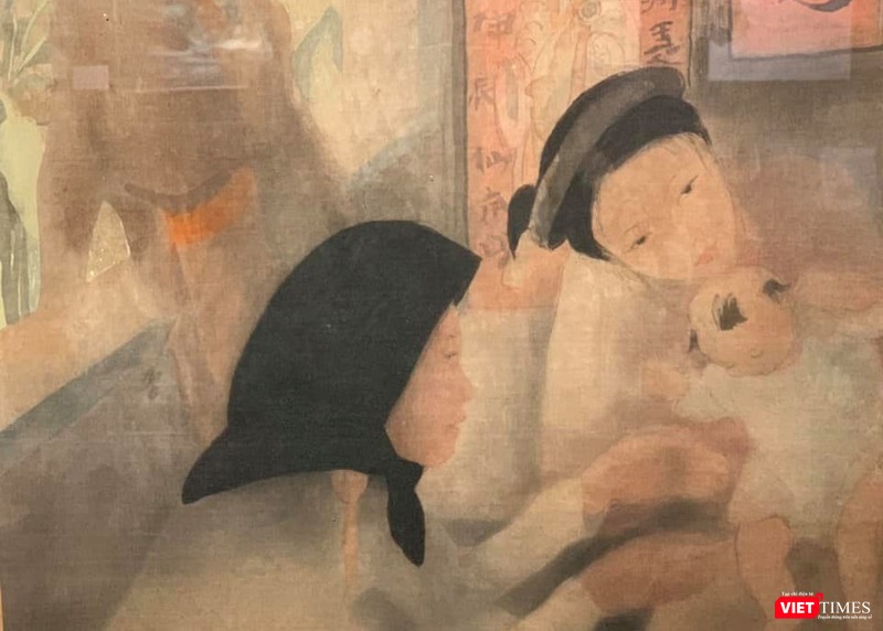 Bức tranh lụa của họa sĩ Pháp đã bán ra với mức giá 39.000 Euro (tương đương gần 1 tỷ đồng) Bức tranh lụa của họa sĩ Pháp đã bán ra với mức giá 39.000 Euro (tương đương gần 1 tỷ đồng)