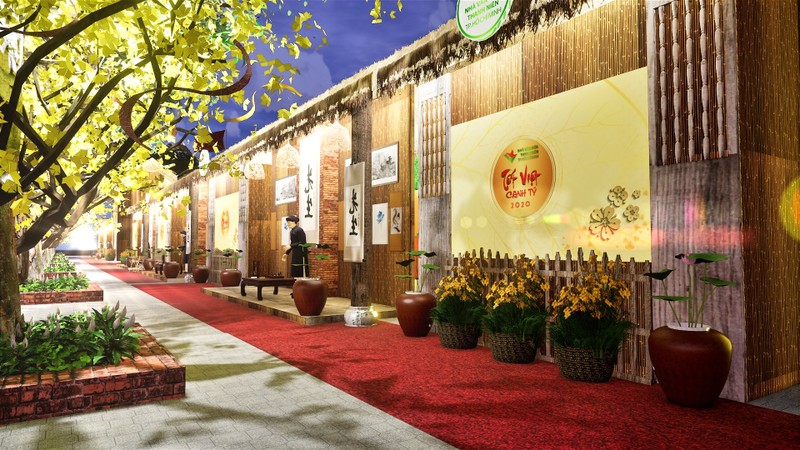 Phố Ông Đồ tôn vinh văn hóa truyền thống Việt Phố Ông Đồ tôn vinh văn hóa truyền thống Việt