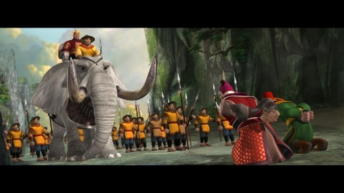 Cảnh phim hoạt hình "Người anh hùng áo vải" đoạt Bông Sen Vàng Cảnh phim hoạt hình