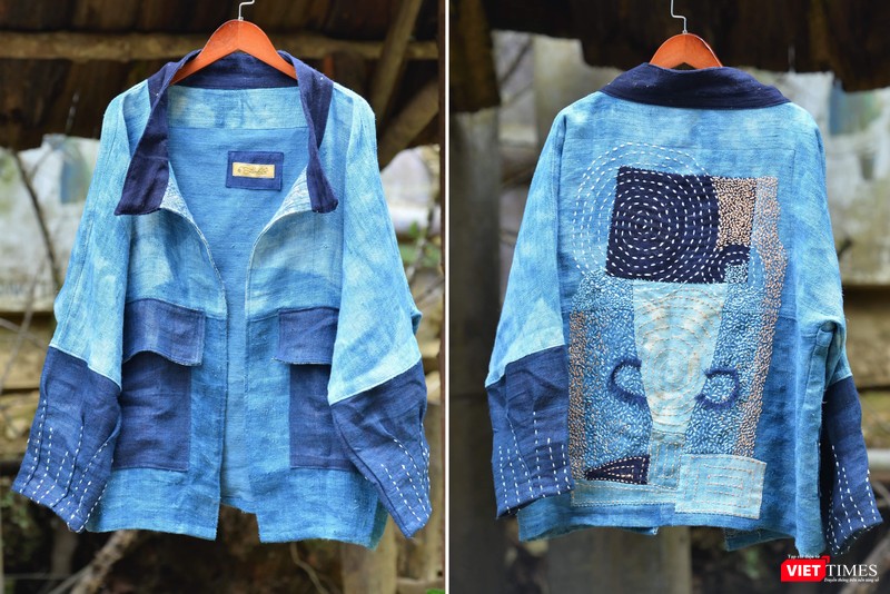 Phạm Phan Hoàng Linh bảo cô bị mê hoặc bởi màu chàm