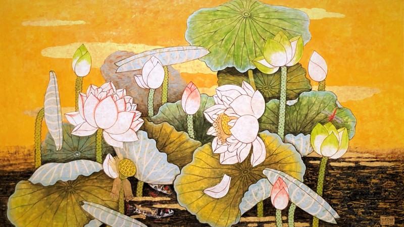 Tranh của họa sĩ Bùi Trọng Dư Tranh của họa sĩ Bùi Trọng Dư