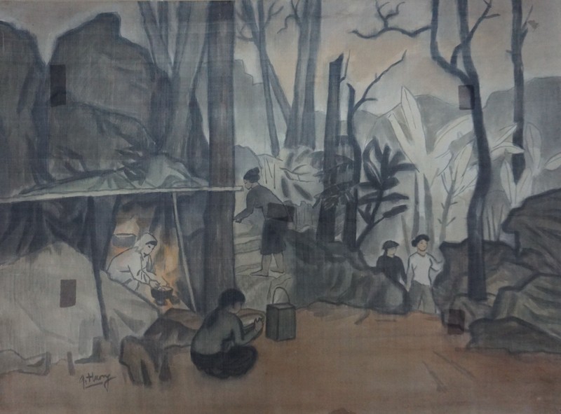 Bếp lửa Trường Sơn,1994, Vũ Giáng Hương Bếp lửa Trường Sơn,1994, Vũ Giáng Hương
