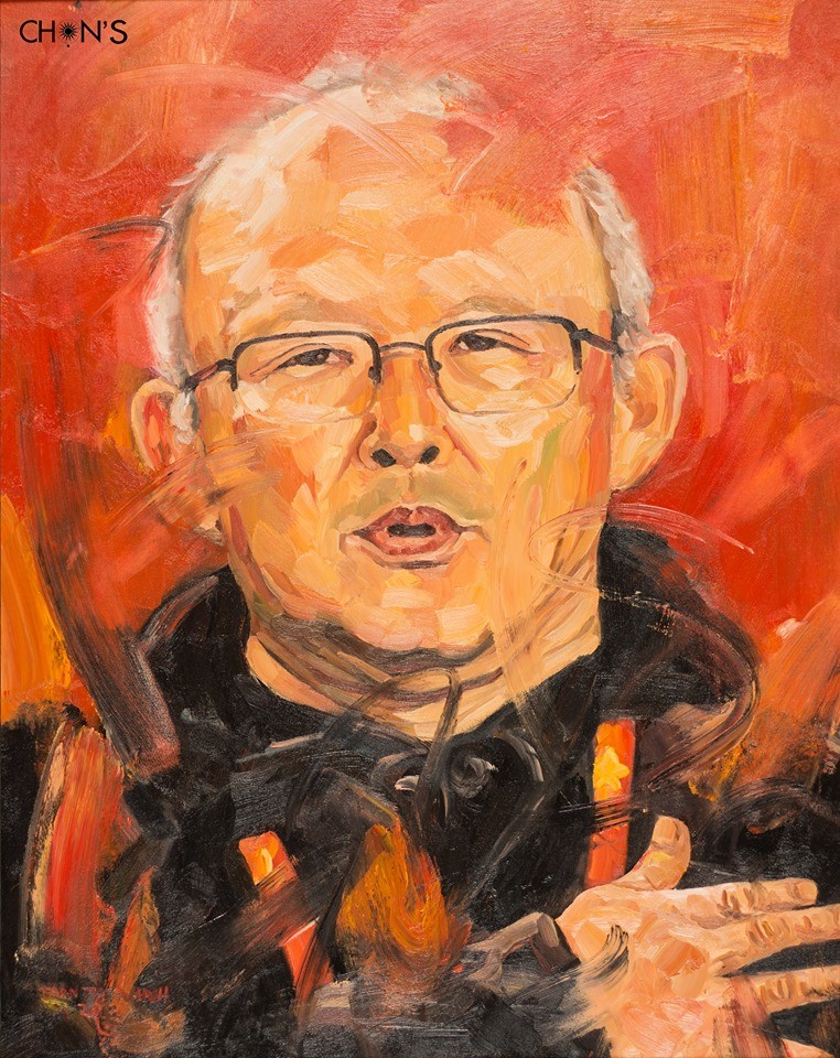 Bức tranh được gõ búa thành công lần hai với mức giá 12.000 USD và được chủ nhân mới, ông Nguyễn Phan Huy Khôi đóng góp thêm, nâng tổng số tiền từ thiện lên đến 500 triệu đồng ủng hộ cho Quỹ Tấm Lòng Việt.